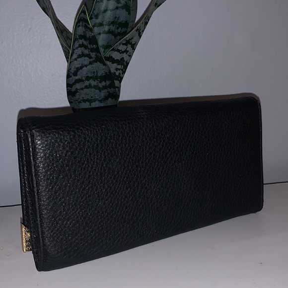 Black Faux Leather Wallet - Picture 2 of 4